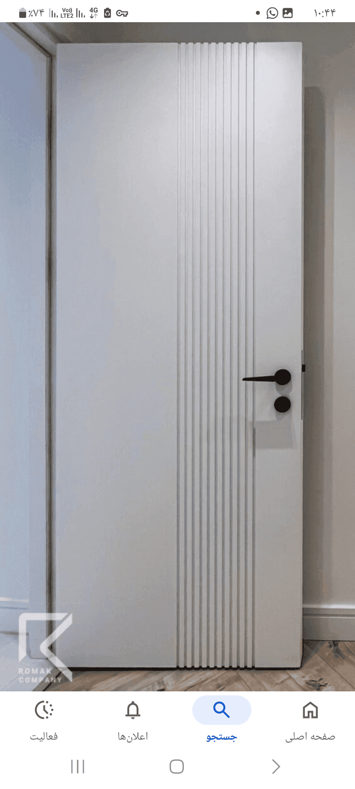 نصب درب ساختمان - اکبر نجفی  نصبینو