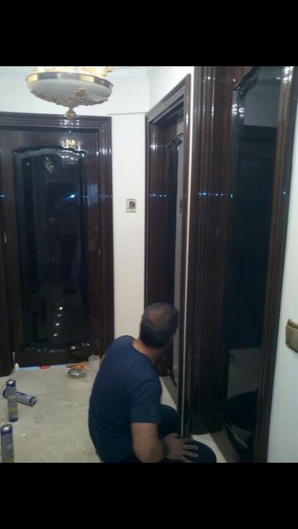 نصب درب ساختمان - غلامرضا حارث آبدی نصبینو